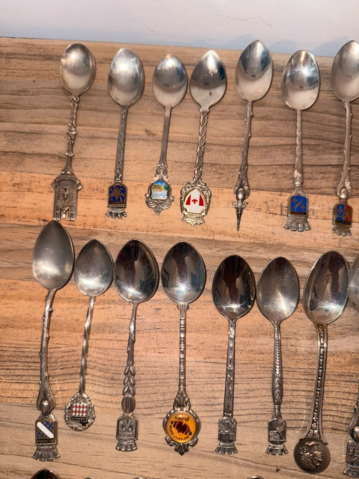 Lots of 36 small collectible spoons from around the world – photo 6